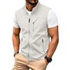 Oanviso Gilet Uomo Estivo Outdoor Smanicato Giacca Leggero | Softshell, Giacca, Giubbino, Senza Maniche, Traspirante, da Lavoro, Sportivo, Trekking, All'aperto Pesca, Fotografi