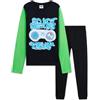 CityComfort Pigiama Ragazzo Adolescenti Set Pigiami Lunghi con Motivo Calcio o Gioco Abbigliamento da Casa Regalo Bambino