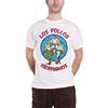 Breaking Bad Officially Licensed Merchandise Los Pollos Hermanos T-Shirt (White)