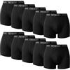feynoss Boxer Uomo Cotone, 10 Pezzi Mutande Uomo Cotone con Elastico in Vita, Senza Etichetta, Molto Morbido e Traspirante, Ecologico, Adatto per Gli Sport Estivi,L,20240802