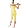 BeGood - Legging Capri Melange Pancia Piatta. Drenante, idratante, Effetto Pancia Piatta. Snellisce Mentre Fai Sport