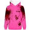 Generic Felpa con Cappuccio Maniche Lunghe con Stampa di, vestibilità Ampia Casual | Maglioni Rossi Collo Alto Bianco Fucsia Larghe Bottoni Panda Supply Vendute Verdi Pipistrello Mbappe Azzurro