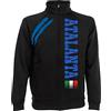 Generico Atalanta Felpa Giacchino Tifosi Ultras Calcio Sport dalla S alla XXL (Nero, XL)