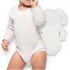 LADY·C (2pz) Body invernale cotone caldo baby LP manica lunga neonati