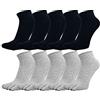 ACMEDE Calze con Dita Donna Uomo Calzini con 5 Dita Separate in Cotone, Donna Cinque Dita dei Piedi Calzini Misto Cotone Morbido Casual Sport Maglia Calze Traspiranti EU 35-40, 10 paia