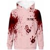Generic Felpa con Cappuccio Maniche Lunghe con Stampa di, vestibilità Ampia Casual | Maglioni Rossi Collo Alto Bianco Fucsia Larghe Bottoni Panda Supply Vendute Verdi Pipistrello Mbappe Azzurro
