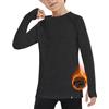 Soneven Maglia Termica a Maniche Lunghe per Ragazzi e Bambini, per Adolescenti, con Foro per Il Pollice, Sportiva, Maglietta Intima Termica