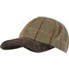 JACK PYKE Cappello da Baseball Misto Lana Tweed, Tweed Verde, Taglia Unica
