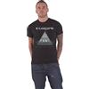 Europe T Shirt Walk The Earth Band Logo Nuovo Ufficiale Uomo Nero Size M