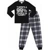 thepyjamafactory Ragazzi There's a 99% Chance I'm Hungry Lungo Cotone Pigiama