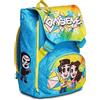 PRESTIGE & DELUXE Zaino Dinsieme estensibile per bambini scuola primaria + Omaggio 7 Penne Scatto cancellabili e Portachiave fischietto