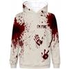 Generic Felpa con Cappuccio Maniche Lunghe con Stampa di, vestibilità Ampia Casual | Maglioni Rossi Collo Alto Bianco Fucsia Larghe Bottoni Panda Supply Vendute Verdi Pipistrello Mbappe Azzurro