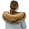 Modelshow Donna Artificiale Pelliccia Ecologica Collare smontabile Fazzoletto da Collo Staccabile Collo Scaldino Collare per Cappotti Scialle Inverno