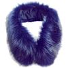 Modelshow Donna Artificiale Pelliccia Ecologica Collare smontabile Fazzoletto da Collo Staccabile Collo Scaldino Collare per Cappotti Scialle Inverno