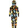 Pokémon Pokemon Ragazzi Ragazze Pile Nero AOP Pigiama Bambini Pikachu Onesie