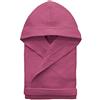 Morbidissimi Accappatoio Nido D'Ape Bambino, Bambina, Ragazzi Con Cappuccio, Cinturino e 2 Tasche, Accappatoi Piscina, 270 gr/mq 100% Cotone, Assorbente, Z055