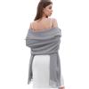 RIIQIICHY, Sciarpa da donna calda e invernale, per matrimoni, adatta come pashmina, scialle, mantella e coperta
