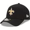 New Era NFL Berretti Football Americano Cappello Cappellino da Baseball Visiera Curva Regolabile 9Forty A-Frame Nero