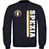 Generico Felpa Spezia Girocollo Città Sport Vari Colori Tifosi Calcio Ultras - Taglie dalla S alla XXL