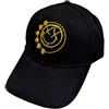 Rock Off officially licensed products Blink-182 Cappellino da Baseball Giallo Six Arrow Smile Band Logo Nuovo Size One Size