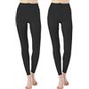 MANZI Women Footless Tights for Dance Ballet Black Tan 70 Denier(Tan,L)
