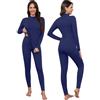 Ekouaer Intimo Termico Donna Manica Lunga Maglia Termica e Pantaloni Set Invernale Coordinati Abbigliamento Termico da Donna S-XXL