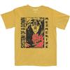 Rock Off officially licensed products System of A Down Reflections Mineral Wash T Shirt Size M