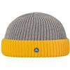 HAMMABURG CAPPELLISHOP Twotone Berretto Docker Bicolore con Risvolto Prodotto in Italia Unisex Autunno Inverno