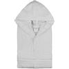 Morbidissimi Accappatoio Monoterry Cotone e Spugna per Uomo e Donna, Con Cappuccio, Cinturino e 2 Tasche, Morbido 230 gr/mq, Accappatoi J534