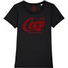 ZERO T-SHIRT LAB Maglietta Donna CCCP Fedeli alla Linea Musica Punk Rock Sovietico Stella Rossa T-Shirt Girl