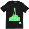 Illuminated Apparel Maglietta con Design interattivo con Luce Che brilla al Buio
