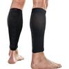 NV Compression 365 fasce di compressione per polpacci - Nero - Calf Guards/Sleeve Socks (PAIR) 20-30mmHg - For Sports Recovery, Work, Flight - Running, Cycling, Soccer, Rugby, Fitness, Gym, Golf, Tennis, Triathlon