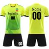 OPUTWDF Completi da Calcio Personalizzabili Bambino Uomo con Numero Nome Team Logo Divise Calcio Personalizzate