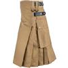Generico Kilt Tradizionale Scozzese Scozzese da Uomo gonne a Pieghe Vintage Gotico Kilt Vintage Medievale Steampunk Cargo Gonna a Pieghe Utility Punk Quadri gonne Costume di