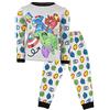 Marvel - Pigiama per Bambini - Pigiama a Maniche Lunghe Blu Navy con Supereroi Indumenti da Notte in Cotone 100% - Merchandise Ufficiale
