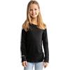 Merino.tech Maglia Termica Unisex Bambini in Lana Merino a Maniche Lunghe