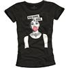 MAKAYA Magliette con Scritte Divertenti - Being Normal is Boring - T Shirt Audrey