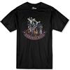 Terence Hill T-shirt nera con quattro muffe per EIN Halleluja Renato Casaro Edition