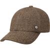 LIERYS Cappellino Shetland Wool Uomo - Made in Italy Lana Berretto Baseball Fibbia Metallo, con Visiera, Fodera Inverno Autunno/Inverno