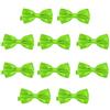 DonDon Set da 10 papillon da uomo 12 x 6 cm già legato e infinitamente regolabile