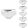Liabel, 6 Paia di Slip Uomo in Cotone Elasticizzato.