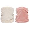 PATIKIL 2 Pezzi Scalda Collo Invernale Passamontagna Sciarpa Beige Rosa | fibre Acrilica, Antivento, per Viso, per Uomo & Donna
