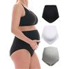 Herzmutter Mutande Premaman Cotone - Oeko Tex 100 - Gravidanza - Mutandine Premaman - Slip maternità - 5100