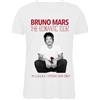Bughyprint Tshirt Maglia Maglietta Cotone Donna Casual Girocollo Bruno Mars The Romantic Tour 2026 Merch 2026 Italia Milano Stadio San SIRO