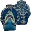 Namufeitrade Divertente Cane/Gatto/Lupo/Tartaruga Stampato 3D Donne/Uomini Felpe con Cappuccio Casual Largo Manica Lunga Felpe Pullover Tops