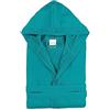 Morbidissimi Accappatoio Monoterry Cotone e Spugna per Uomo e Donna, Con Cappuccio, Cinturino e 2 Tasche, Morbido 230 gr/mq, Accappatoi J534