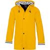 Breizh Ocean - Artic - Cerato Impermeabile con Cappuccio a righe - Interno Polare - XS al 4XL