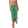 creazioni unique Pareo Donna Mare Lungo 100% Bamboo Made in Italy - Pareo Copricostume da Spiaggia Leggero e Traspirante con Fermapareo in Legno