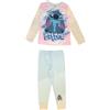 Disney Lilo & Stitch, pigiama da bambina a 2 pezzi con cuciture, multicolore, età 5-12 anni