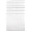 Style Square Fazzoletti da uomo in 100% cotone, misura grande, 50 cm, colore bianco, king size (50 cm)